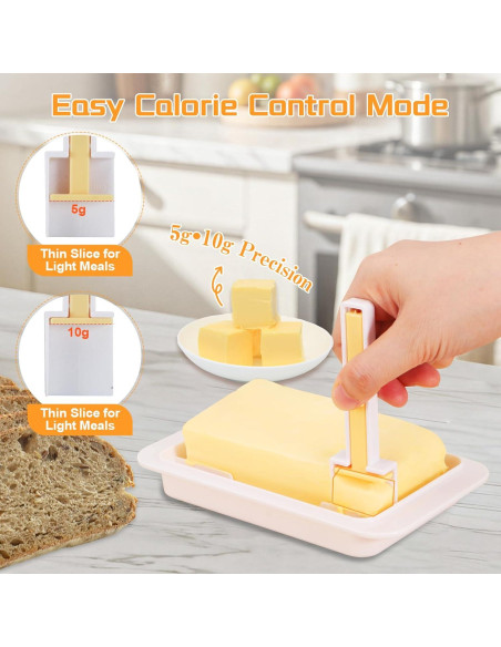 Plato de Mantequilla Hermético Piunaoa con Tapa 18.3x10.9 cm