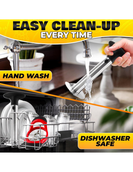 Cortador de Piña NADOBA de Acero Inoxidable, Mango Ergonómico