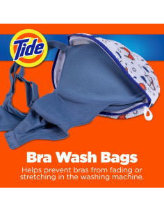 Bolsa de Lavado para Sujetadores Tide - Malla Duradera 20x20cm 2