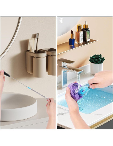 Juego de cepillos de limpieza para botellas isshu - 4 piezas