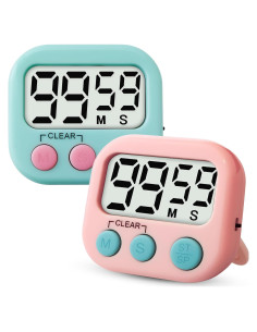 Temporizador Digital Glochin para Niños - 2 Pcs, Magnético