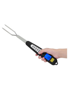 Termómetro Digital de Carne con Doble Sonda y Pantalla LED