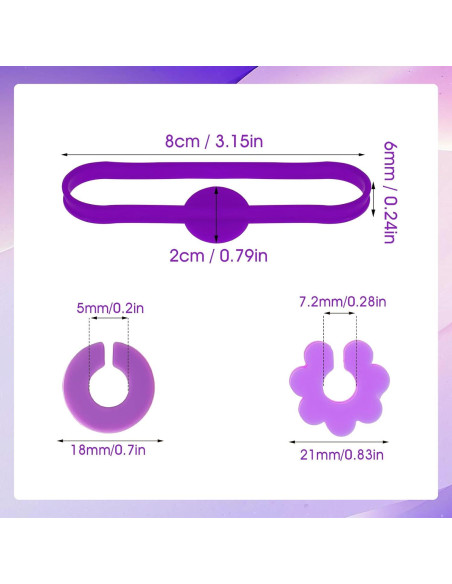 48 Marcadores de Copas de Vino Silicona Reutilizables 12 Colores