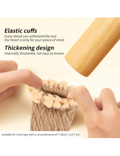 24 Protectores de Patas de Sillas Horoper - Antideslizantes 2