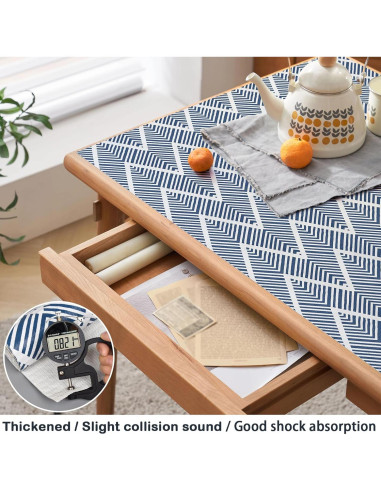 Forro Antideslizante Cohoo Home 30.48cm x 3.6m Azul