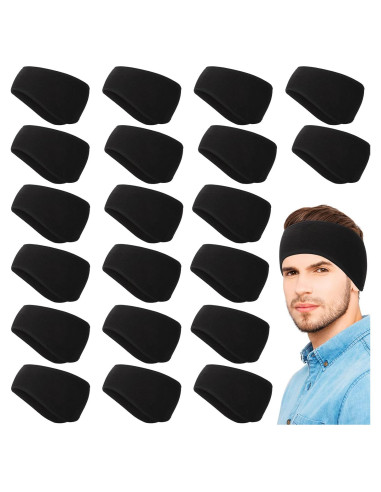 Banda para la Cabeza Jexine 20 Pcs Invierno Unisex Calentador