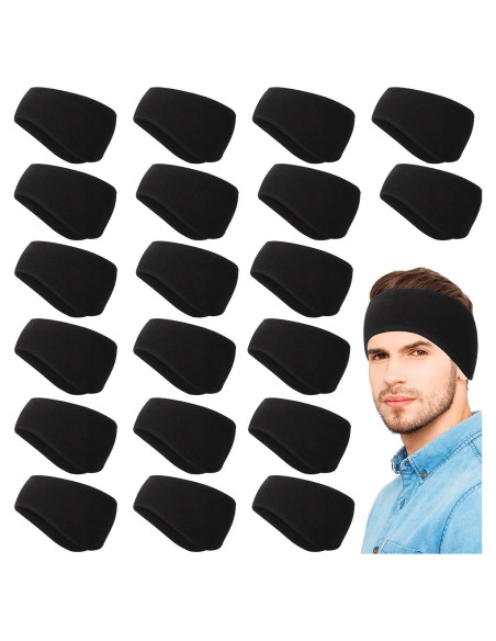 Banda para la Cabeza Jexine 20 Pcs Invierno Unisex Calentador