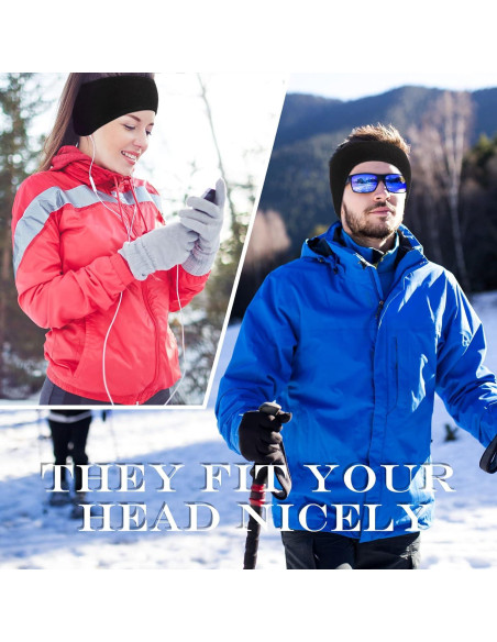 Banda para la Cabeza Jexine 20 Pcs Invierno Unisex Calentador