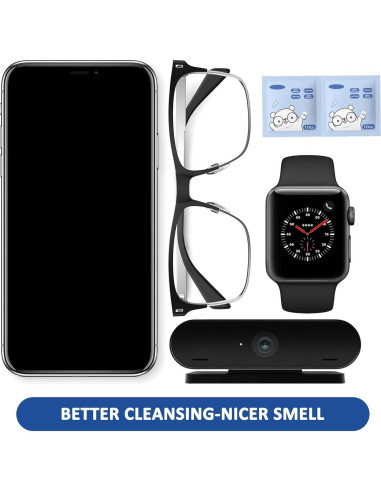 200 Toallitas Antivaho para Gafas i-SPER, Limpieza Efectiva