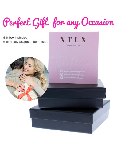 Collar Multi-Encanto NTLX para Mujeres con Locket Personalizable