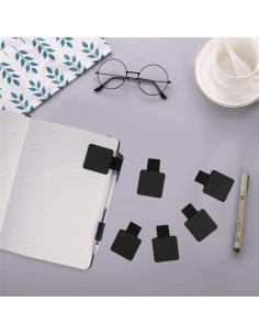 Soporte de Lápiz Autoadhesivo SLSON - 12 Unidades Negro 2