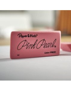 Borradores Paper Mate Pink Pearl Grandes 36 Unidades 2