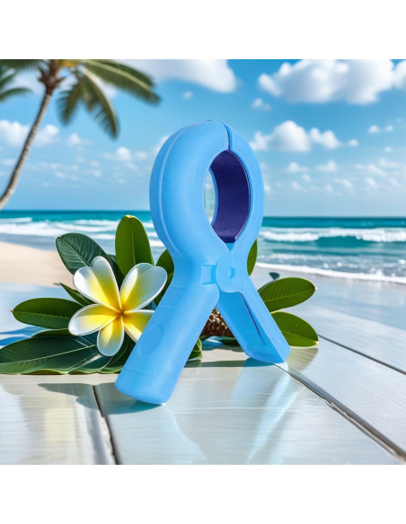 Pinzas para Toallas de Playa HLDMYYXGS - 8 Pcs, 4 Colores