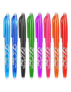 Bolígrafos Borrables por Calor Hpmjz 8pcs para Tela