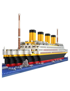 Juego de Bloques de Construcción Titanic BIDIUTOY 1860 Piezas