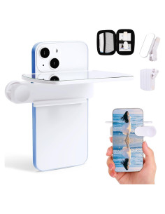 Clip de Reflexión de Espejo Weseecase para Smartphone Blanco