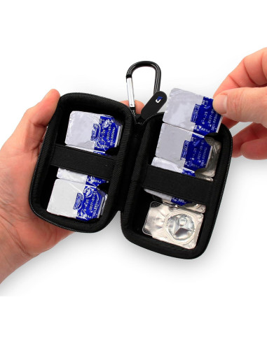 Estuche de Viaje para Lentes de Contacto CASEMATIX EVA 10.67x6.99cm