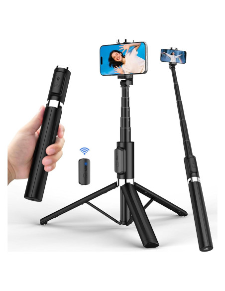 Trípode para Selfie ACKIMA DP16, Soporte Teléfono 110cm
