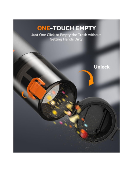 Aspiradora de Mano Inalámbrica YOYOTO VC28 4-en-1 21000Pa Aspiradora de Mano Inalámbrica YOYOTO VC28 4-en-1 21000Pa