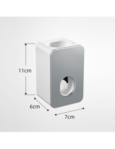 Dispensador Automático de Pasta de Dientes TopHomer Negro 2