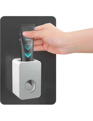 Dispensador Automático de Pasta de Dientes TopHomer Negro