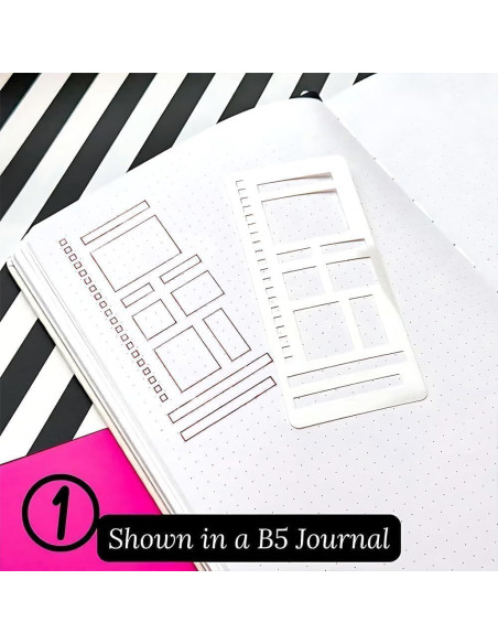 Plantillas de Registro Flexibles LELLURE - Paquete de 3 Unidades Plantillas de Registro Flexibles LELLURE - Paquete de 3 Unidades