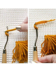 Juego de 3 ganchos de cerrojo de madera Esowemsn 16cm 2