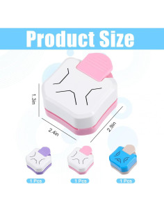 Perforadora de Esquinas 3 en 1 xieketn - Cortador de Papel 2