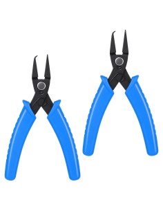 2 Pinzas Abridoras de Anillos Divididos Zyghjort Azul