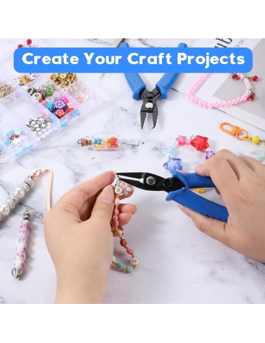 2 Pinzas Abridoras de Anillos Divididos Zyghjort Azul