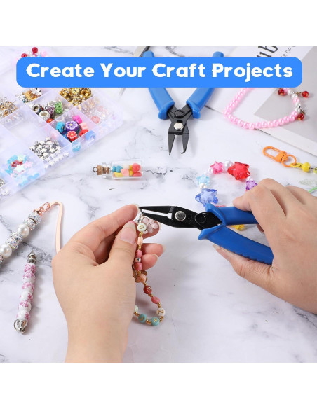 2 Pinzas Abridoras de Anillos Divididos Zyghjort Azul