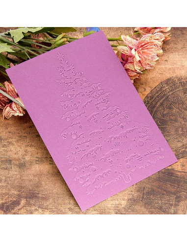 6 Carpetas de Relieve Plástico para Tarjetas DIY 14.5x10.5cm