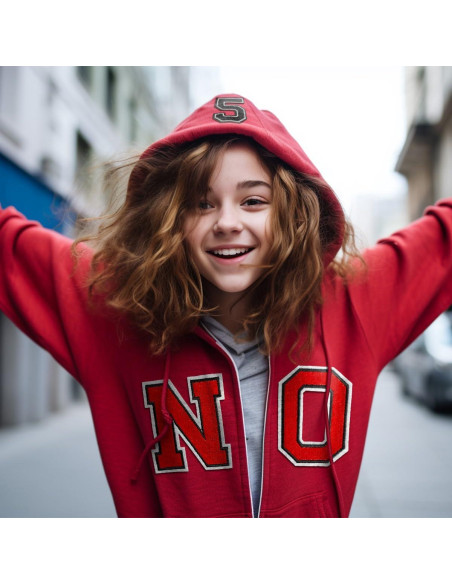 Parche de Letras Bordadas J.CARP - 5 Piezas Negros