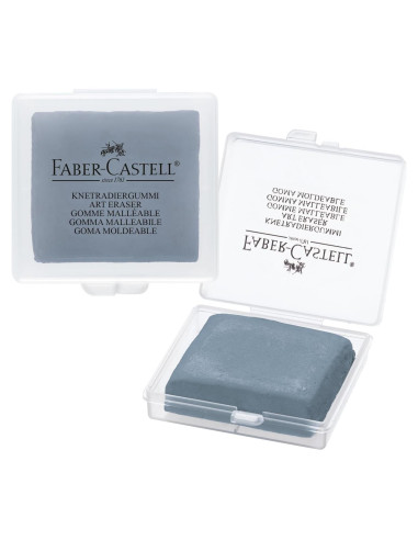 Borrador Amasado Faber-Castell con Estuche - Gris