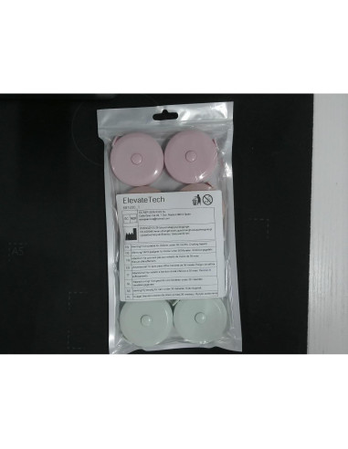 8 Piezas Cinta Métrica Retráctil ElevateTech 1.5m Colores