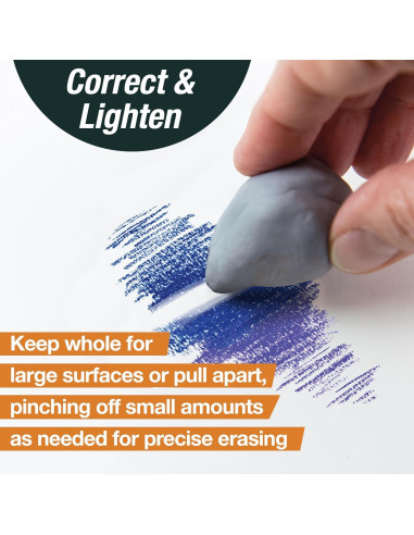 Borrador Amasado Faber-Castell con Estuche - Gris