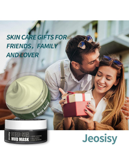 Mascarilla Facial de Barro del Mar Muerto y Té Verde 160g