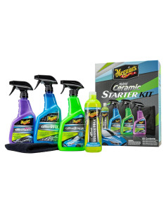Kit de Cuidado Cerámico Híbrido Meguiar's G55253 - Lavado y Cera