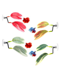 4 Hamacas de Hoja para Betta Yuanchu - Accesorios Acuario