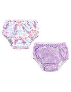Pañales de Natación Hudson Baby Unisex 6-12 Meses Conchas Marinas