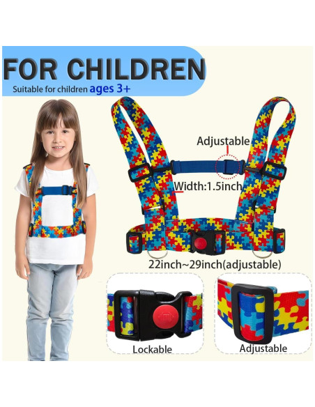 Arnés de Seguridad para Niños con Autismo Xuntongzhizao 3-12 Años