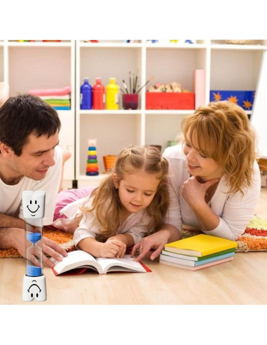 Reloj de Arena 2 Minutos YLTIMER para Niños - Set 2 Piezas