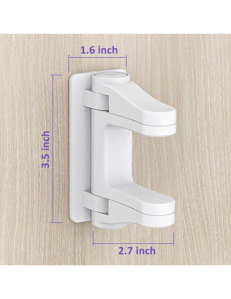 Bloqueo de Manija de Puerta FLYAWAY a Prueba de Niños - 2 Piezas Bloqueo de Manija de Puerta FLYAWAY a Prueba de Niños - 2 Piezas