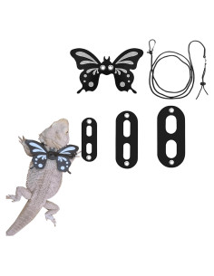 Set Arnés y Correa para Dragón Barbudo Copfeu - 3 Tamaños Ajustables