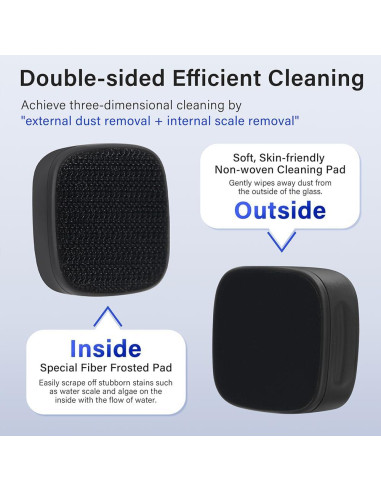 Limpiador Magnético Mini Novique para Acuarios de Cristal 8mm