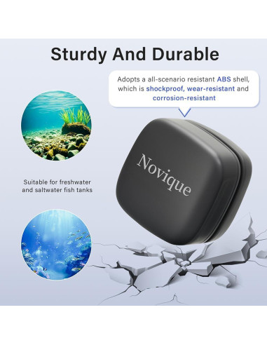 Limpiador Magnético Mini Novique para Acuarios de Cristal 8mm