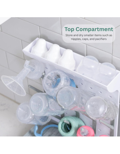 Soporte Secado Biberones Velakade VKDE42 - Gran Capacidad