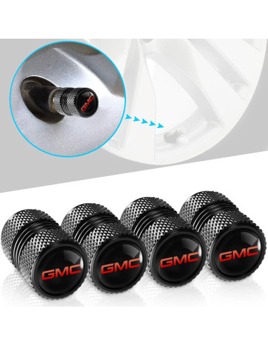 Tapas de Válvula de Neumático Xiconbao Metal 4 Pcs Universal