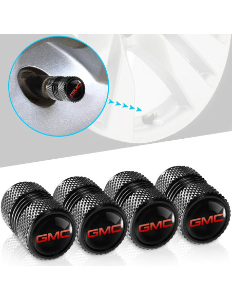 Tapas de Válvula de Neumático Xiconbao Metal 4 Pcs Universal