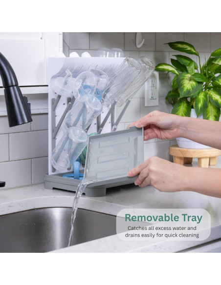 Soporte Secado Biberones Velakade VKDE42 - Gran Capacidad